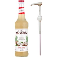 Monin Hindistan Cevizi Şurubu 700 ml + Şurup Pompası