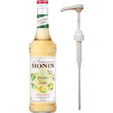 Monin Lime Juice/misket Limonu 700 ml + Şurup Pompası