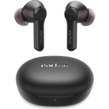 EarFun Air Pro 2 TW300B Siyah 6 Mikrofonlu ENC + Hybrid ANC IPX5 Tere Dayanıklı Bluetooth Gerçek Kab