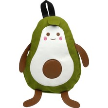 SİA ÇANTA Avakado Polar Kumaş Fermuarlı Yıkanabilir Şık Çocuk Çantası