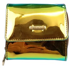 SİA ÇANTA Ollbag Orta Boy Holegramlı Cüzdan Üç Yana Açılan Kanatlar Fermuarlı Bozuk & Kagıt Para Gözlü Sade & Şık Kullanışlı Bayan Cüzdan