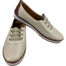 SİA ÇANTA AYZEN COMFORTLİNE ORTAPEDİK KAYDIRMAZ TABAN NEFES ALAN AYAKLAR LASTİK BAĞCIKLI KADIN AYAKKABI