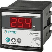Tense DJ-A72DC Dijital Dc Ampermetre 100MA - 990A Dc, 3 Hane 14 mm Display (72 x 72),
xa/60 Mv Şönt