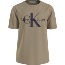 Calvin Klein Erkek Bej Tişört ( Model Kodu : J30J320806 )