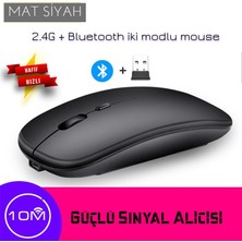 Daily Link Dailylink Rgb Wireless Bluetooth Kablosuz Optik Mouse Şarj Edilebilir USB Mouse Fare Gamer Bilgisayar Pc Dizüstü iPad