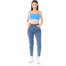 Elcido Mom Big Size Jeans - 00127