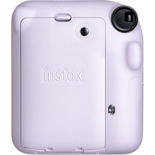 Instax Mini 12 Lila Fotoğraf Makinesi-10'lu Film ve Mini Albüm Seti