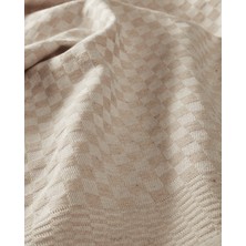 Herakleia Home Kurulama Bezi & Alman Peçetesi 10'lu Set - 40 x 60 - Dama Model Krem