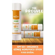 The Prouvee Reponses %100 Doğal 50 Spf Güneş Koruyucu Stick 15ML