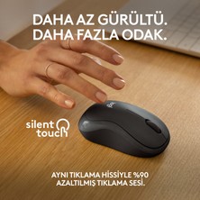 Logitech M240 Sessiz Kompakt Kablosuz Bluetooth Mouse - Siyah