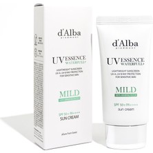 D'Alba Waterfull Essence Mild Sun Cream SPF50+ 50ML - Güneş Koruyucu Krem