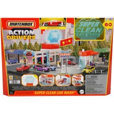 Matchbox Aksiyon Sürücüleri Oyun Seti Serisi HBD74 - Super Clean Car Wash