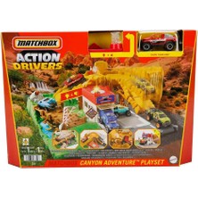 Matchbox Aksiyon Sürücüleri Oyun Seti Serisi HBD74 - Canyon Adventure