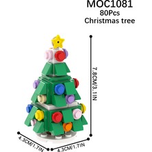 Noel Ağacı Süsü Birleştirilmiş Yapı Taşları (Yurt Dışından)