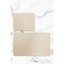 Chilai Home Embos Taş 2'li Banyo Halısı Paspası Tpmk