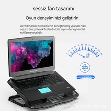 Bai Jiaying 4 Inç 15.6 Oyun Dizüstü Bilgisayar Soğutma Tabanı Egzoz Fanı Braketi (Yurt Dışından)