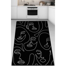 Chilai Home Composition Mutfak Halısı Djt Yıkanabilir, Silinebilir , Mutfak Halısı 80 x 200