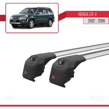 Acpar Honda Cr-V 2002-2006 Arası ile Uyumlu Ace-2 Ara Atkı Tavan Barı Gri