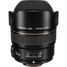 Yongnuo YN14MM F2.8n Nikon Uyumlu Geniş Açı Lens