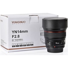 Yongnuo YN14MM F2.8c Canon Uyumlu Geniş Açı Lens