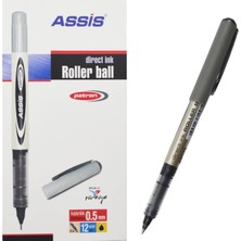 Assis 626 Patron Roller Kalem 0.5 mm Siyah 12 Adet