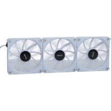 Dark Easylink Beyaz Addressable Rgb 3X12CM Fan Kiti (DKCKARGB06W)