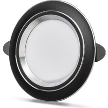 Noas 5W Black + Silver Kasa LED Spot Günışığı YL38-0532