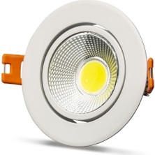 Noas 5W Mercan Beyaz Kasa LED Spot Beyaz Işık YL28-0500