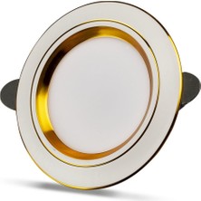 Noas 5W White + Gold Kasa LED Spot Günışığı YL38-0522