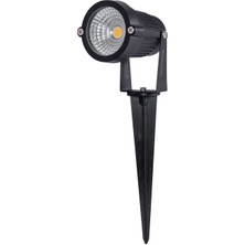 Noas 5W Elektrikli Çim Kazığı Bahçe Armatürü Yeşil Işık YL74-0505