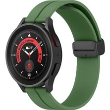 Sneezy Huawei Watch Ultimate – Watch Buds 22MM Uyumlu Coastal Manyetik Tokalı Silikon Kordon