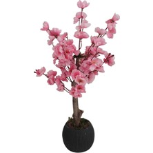 Cennet Home Minik Bahardalı Ağacı Masaüstü Balkon Çiçeği Hediyelik Yapay Çiçek