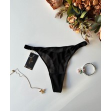 Intive Lingerie Eloise Kadın Şeffaf Tül Kumaşlı Esnek Üstün Tanga