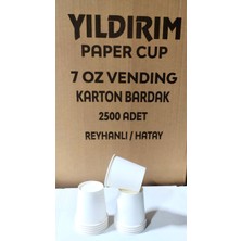 Yıldırım Paper Cup 7 Oz Baskısız Karton Bardak