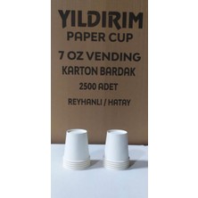 Yıldırım Paper Cup 7 Oz Baskısız Karton Bardak