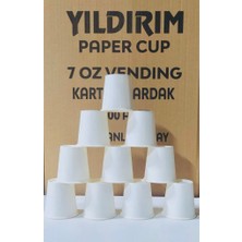 Yıldırım Paper Cup 7 Oz Baskısız Karton Bardak