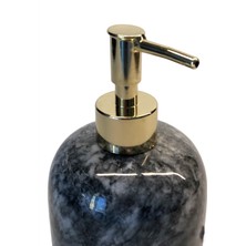 Lux & Marble Moza Savon - Siyah Mermer Sabunluk