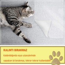 Kedi Eğitim Bandı 2 Yüzü Yapışkanlı Koltuk Mobilya Tırmalama Vazgeçirici 15X45 Cm. 10 Adet