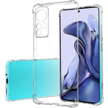 Caseart Infinix Note 12 G88 Play Kapak Kamera Korumalı Airbag Antishock Köşe Korumalı Şeffaf Silikon Kılıf