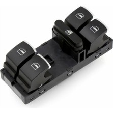 Volkswagen Caddy 2004-2011 Cam Açma Düğmesi Kromlu
