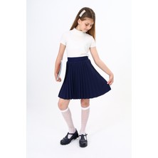 Toontoy Kids Toontoy Kız Çocuk Pileli Etek