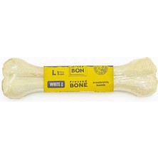 Delibon Deri Pres Kemik 22 cm L Boy Beyaz
