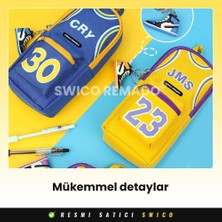 Swico Remado Basketbol Kıyafet Modeli Anahtarlıklı Kalemlik - Mavi (Yurt Dışından)