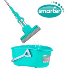 Smarter Çift Sıkmalı Pratik Paspas  + Pratik Kova