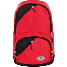 Vegmann Orion Unisex Kırmızı Günlük Okul Sırt Çantası