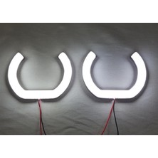 Nos Uygunmarketcom, U Tipi Angel, Beyaz 120MM 2 Adet , Far Içi Halka , Pamuk Angel , U Tipi Cotton Angel