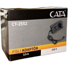 Cata CT-2552 42 W 3,5 Amper Cata Fişli Adaptör