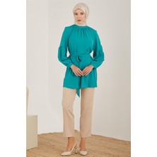 Armine Rahat Bluz 23Y3330 Deniz Yeşili