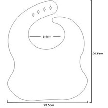 Ruyı Bebek Önlüğü Su Geçirmez Silikon Önlüğü Gıda Salya Önlüğü (Yurt Dışından)