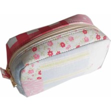 Angel Çanta Aksesuar Desenli El Işi Hobi Makyaj Çantası Organizer No12